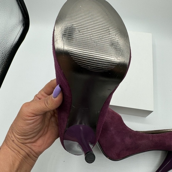 Steve Madden Scandall Heel NWOT Purple size 6 - Picture 5 of 7